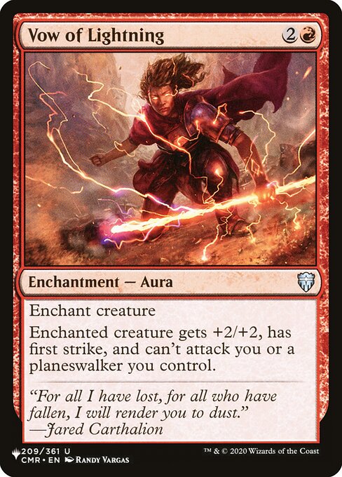 Vow of Lightning (The List)