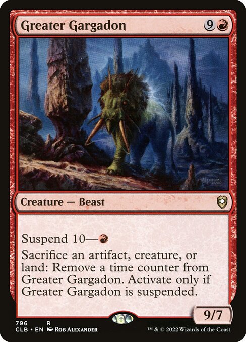 Greater Gargadon (Commander Legends: Battle for Baldur's Gate)