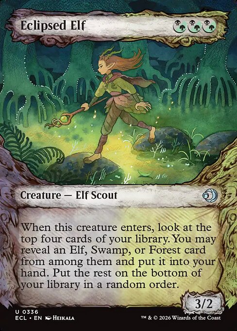 Eclipsed Elf (Lorwyn Eclipsed)