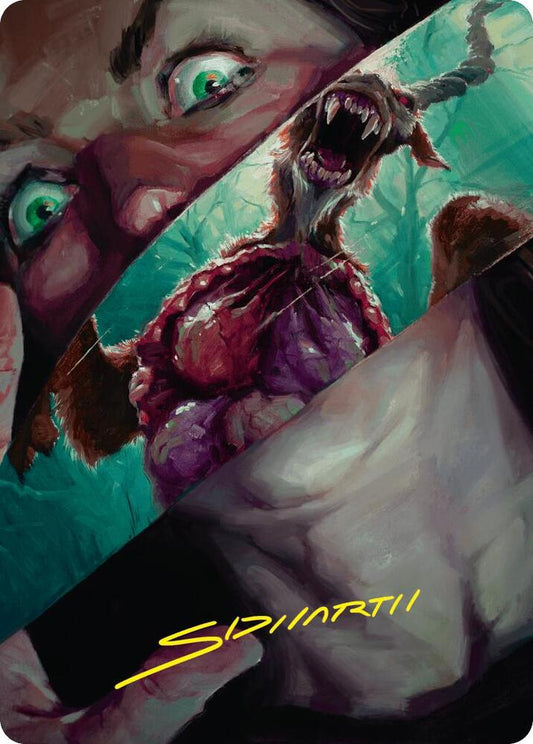 Hauntwoods Shrieker // Hauntwoods Shrieker (Duskmourn: House of Horror Art Series)