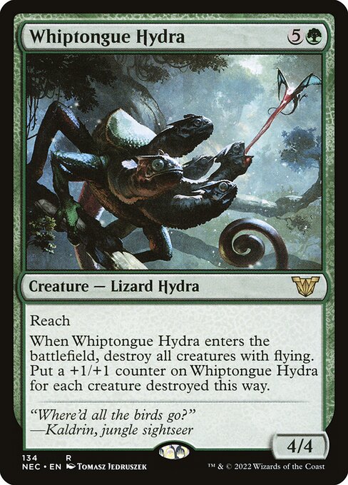 Whiptongue Hydra (Neon Dynasty Commander)