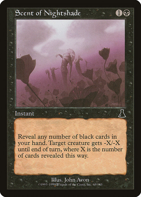 Scent of Nightshade (Urza's Destiny)