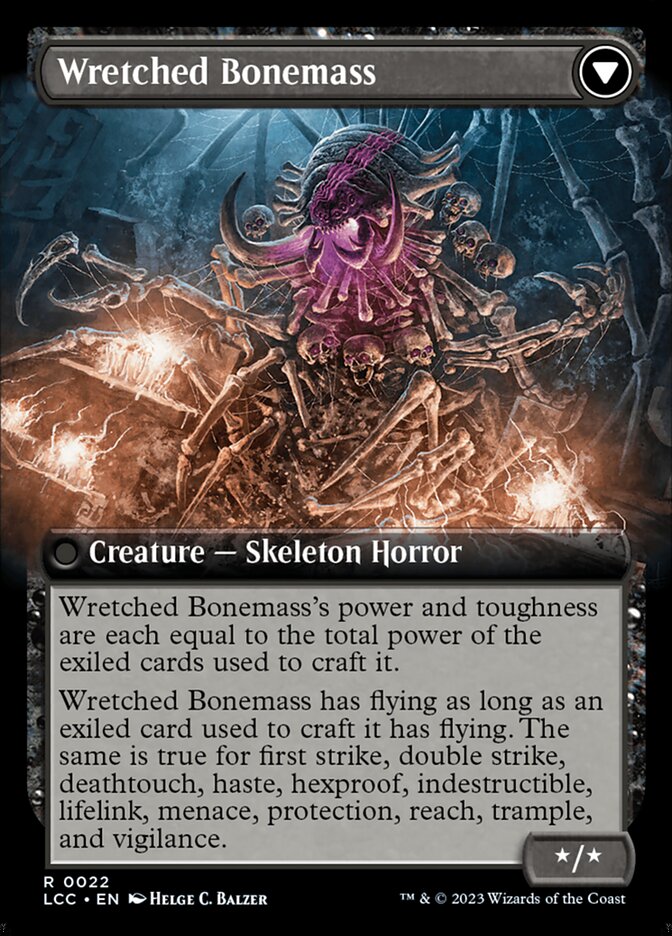 Altar of the Wretched // Wretched Bonemass (The Lost Caverns of Ixalan Commander)