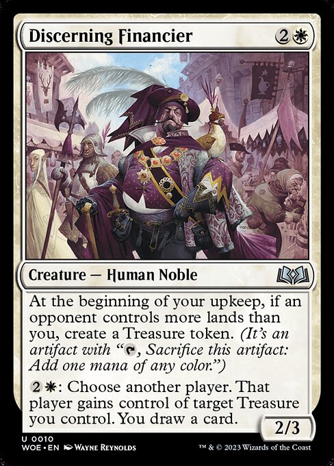 Discerning Financier (Wilds of Eldraine)