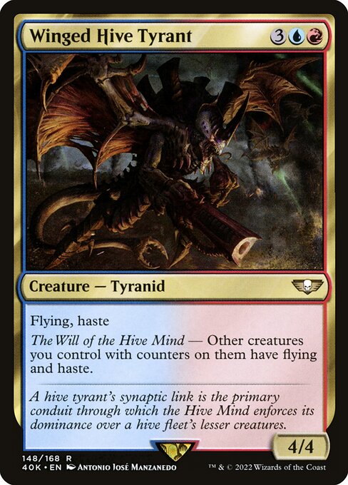 Winged Hive Tyrant (Warhammer 40,000 Commander)