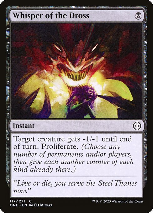 Whisper of the Dross (Phyrexia: All Will Be One)
