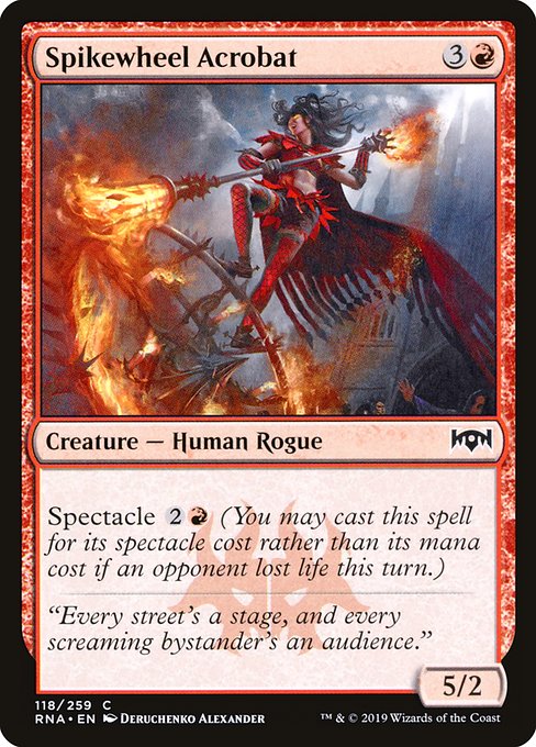 Spikewheel Acrobat (Ravnica Allegiance)