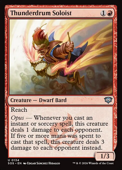 Thunderdrum Soloist (Secrets of Strixhaven)