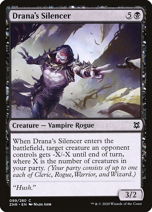 Drana's Silencer (Zendikar Rising)