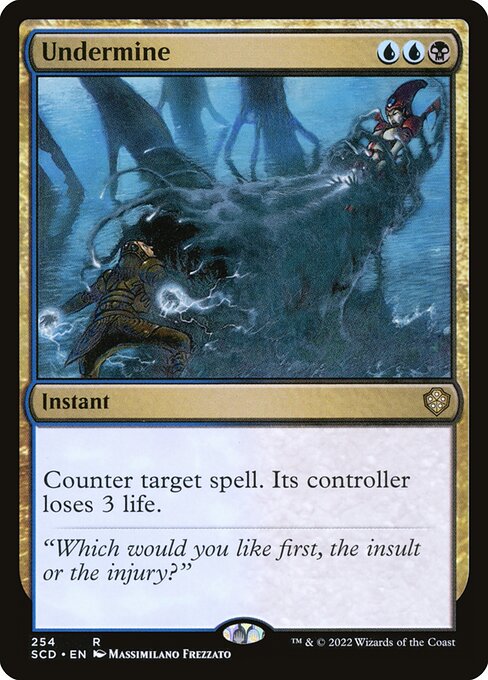 Undermine (Starter Commander Decks)