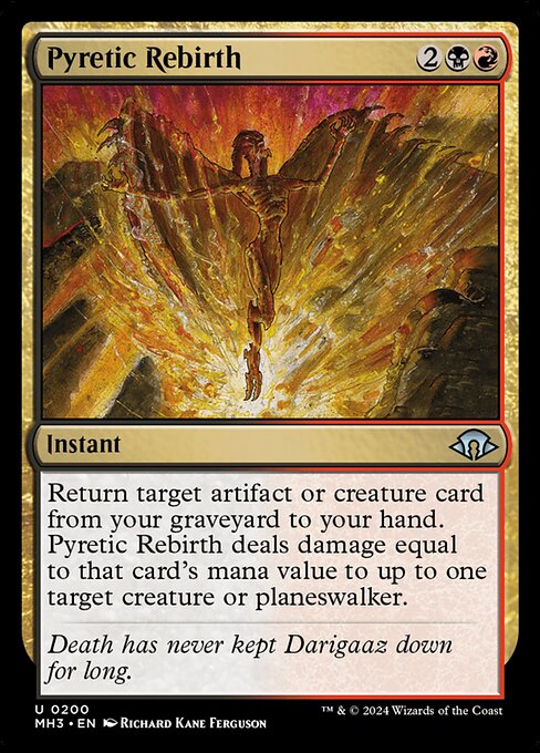 Pyretic Rebirth (Modern Horizons 3)