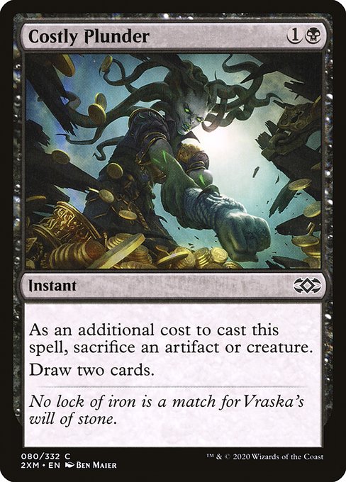 Costly Plunder (Double Masters)
