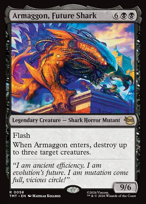Armaggon, Future Shark (Teenage Mutant Ninja Turtles)