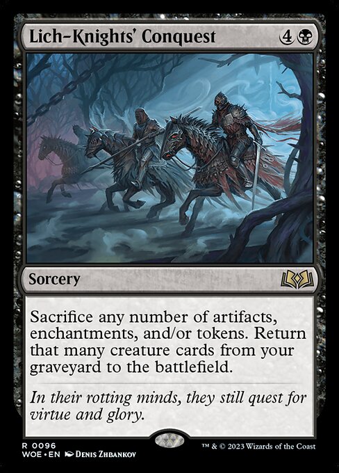 Lich-Knights' Conquest (Wilds of Eldraine)