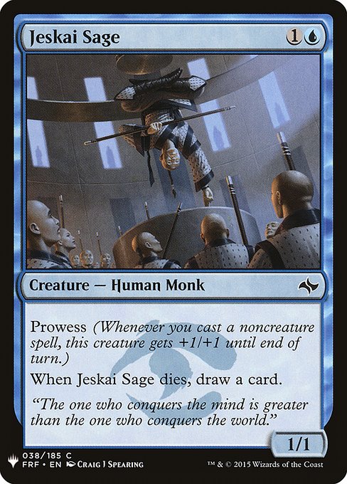 Jeskai Sage (The List)