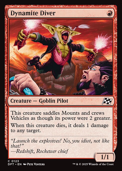 Dynamite Diver (Aetherdrift)