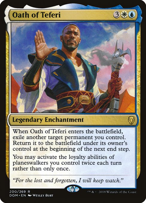 Oath of Teferi (Dominaria)