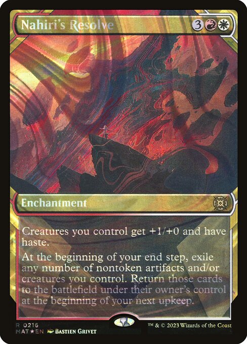 Nahiri's Resolve (March of the Machine: The Aftermath)