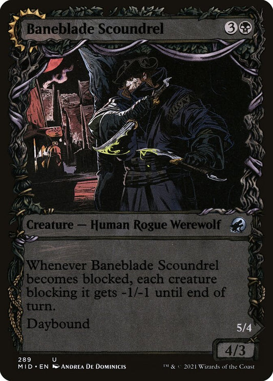 Baneblade Scoundrel // Baneclaw Marauder (Innistrad: Midnight Hunt)