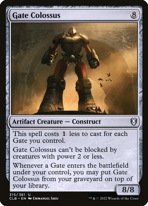 Gate Colossus (Commander Legends: Battle for Baldur's Gate)
