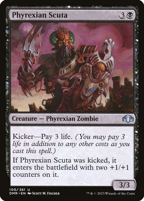 Phyrexian Scuta (Dominaria Remastered)