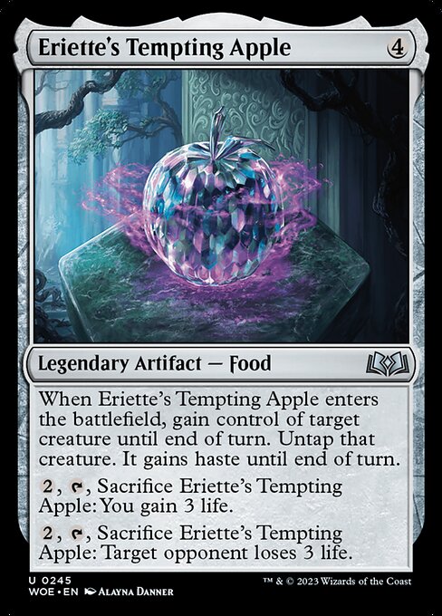 Eriette's Tempting Apple (Wilds of Eldraine)