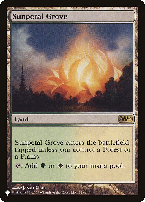Sunpetal Grove (The List)