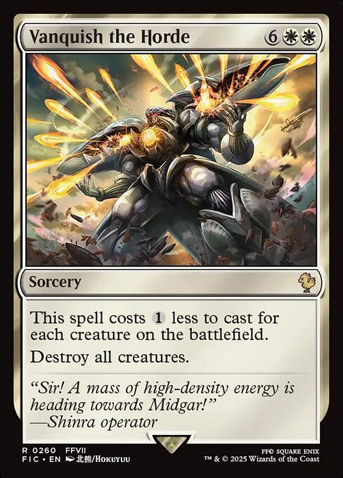 Vanquish the Horde (Final Fantasy Commander)