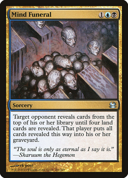 Mind Funeral (Modern Masters)