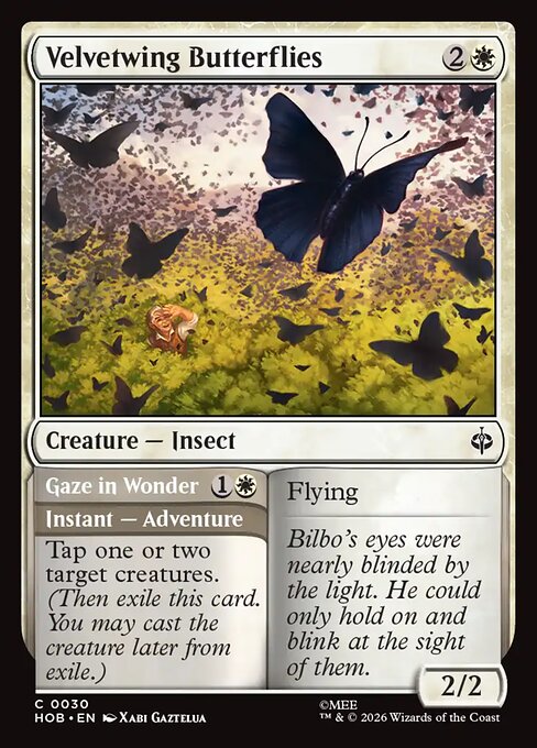 Velvetwing Butterflies // Gaze in Wonder (The Hobbit)