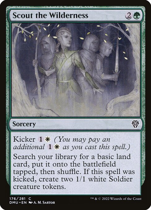Scout the Wilderness (Dominaria United)