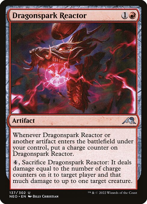 Dragonspark Reactor (Kamigawa: Neon Dynasty)