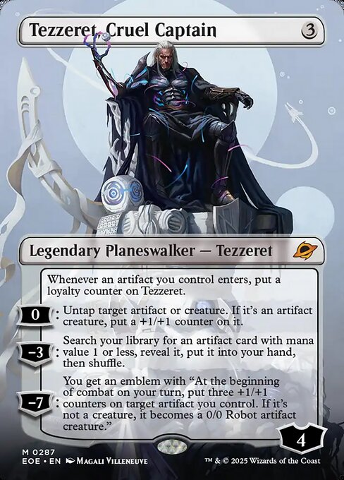 Tezzeret, Cruel Captain (Edge of Eternities)