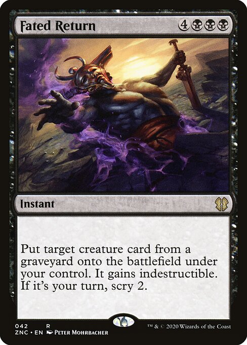 Fated Return (Zendikar Rising Commander)