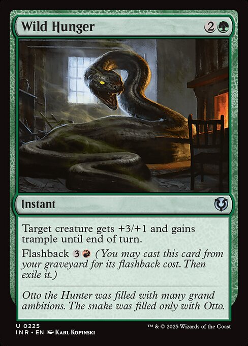 Wild Hunger (Innistrad Remastered)