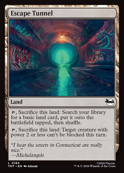 Escape Tunnel (Teenage Mutant Ninja Turtles)