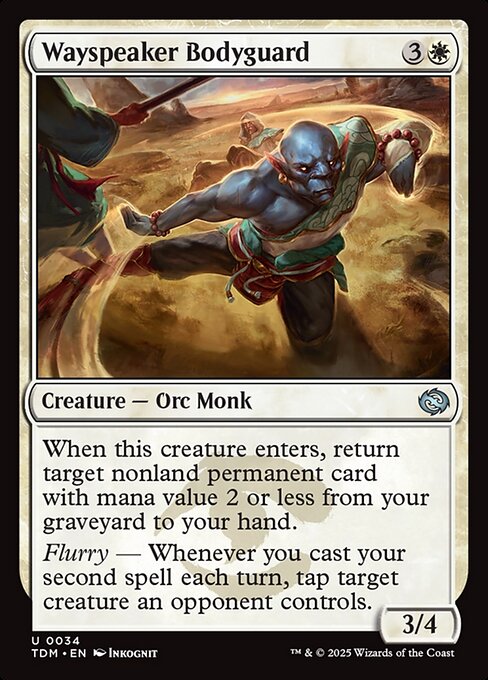 Wayspeaker Bodyguard (Tarkir: Dragonstorm)