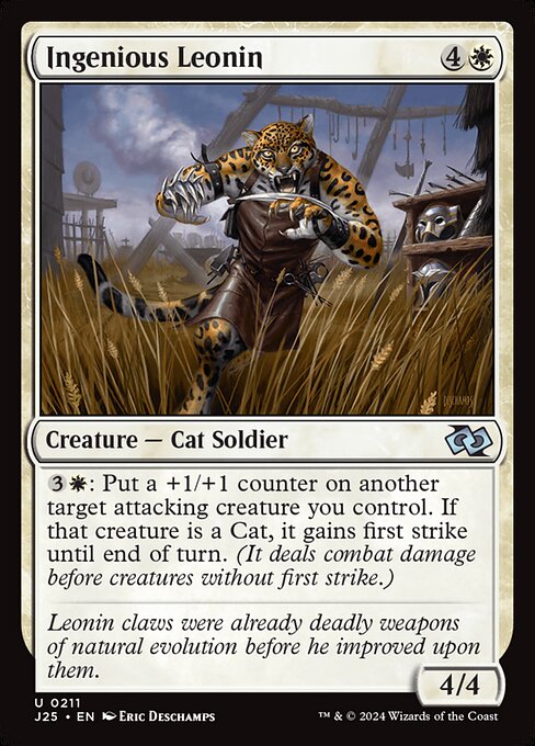 Ingenious Leonin (Foundations Jumpstart)