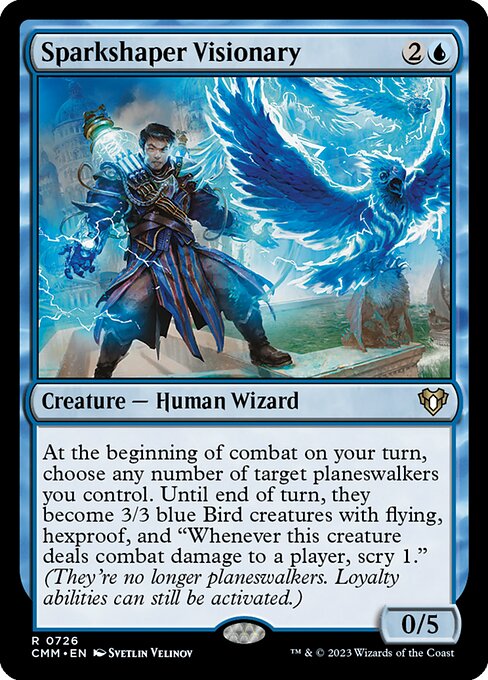 Sparkshaper Visionary (Commander Masters)