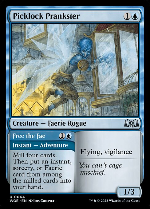 Picklock Prankster // Free the Fae (Wilds of Eldraine)
