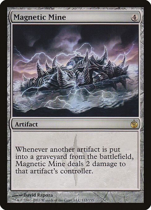 Magnetic Mine (Mirrodin Besieged)