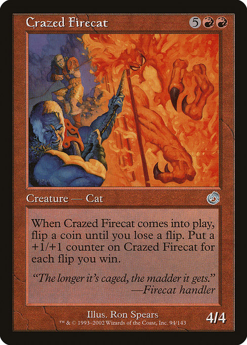 Crazed Firecat (Torment)