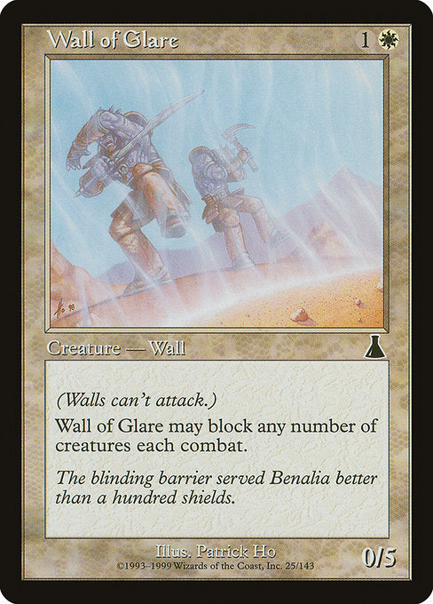 Wall of Glare (Urza's Destiny)
