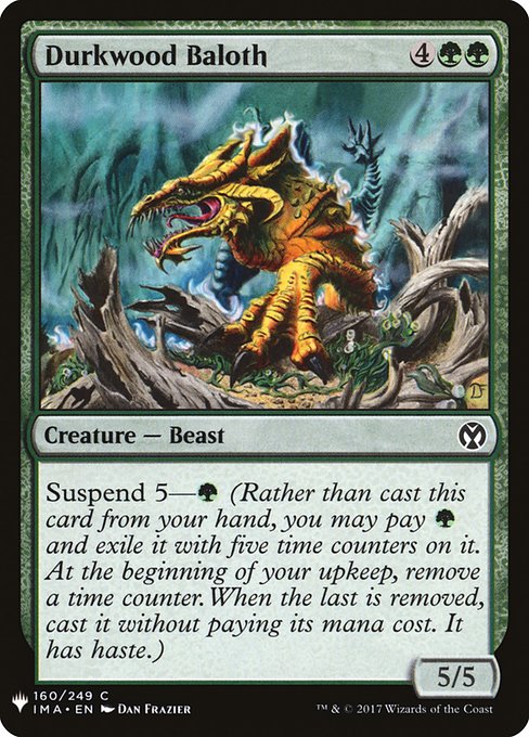 Durkwood Baloth (The List)