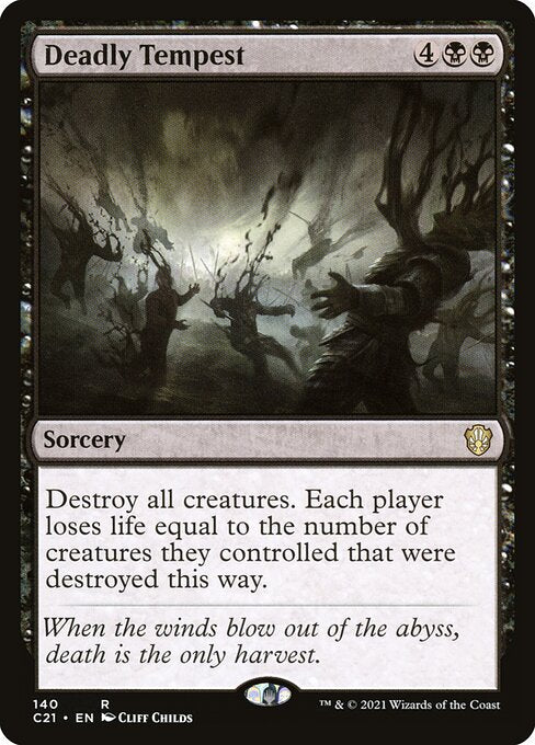 Deadly Tempest (Commander 2021)