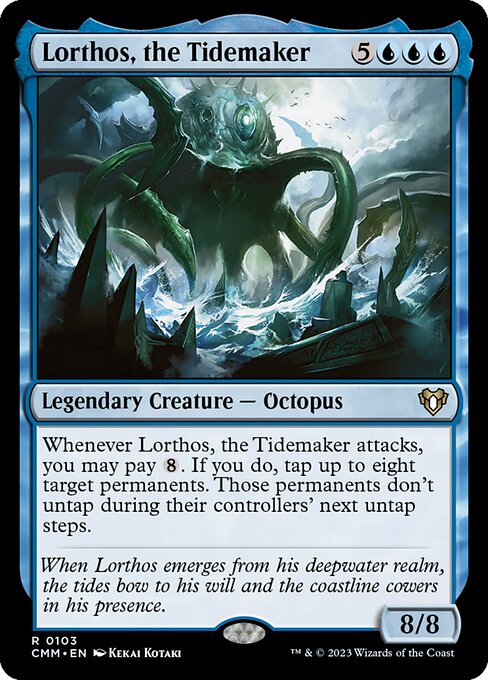 Lorthos, the Tidemaker (Commander Masters)