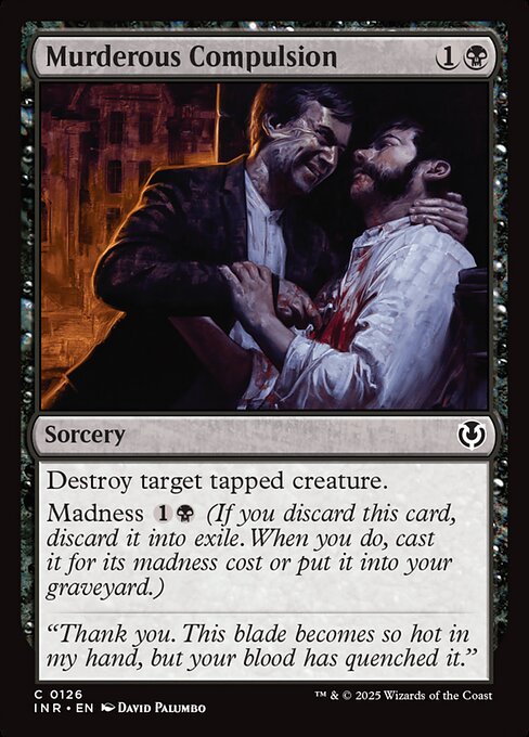 Murderous Compulsion (Innistrad Remastered)