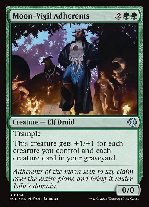 Moon-Vigil Adherents (Lorwyn Eclipsed)