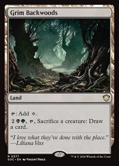 Grim Backwoods (Secrets of Strixhaven Commander)