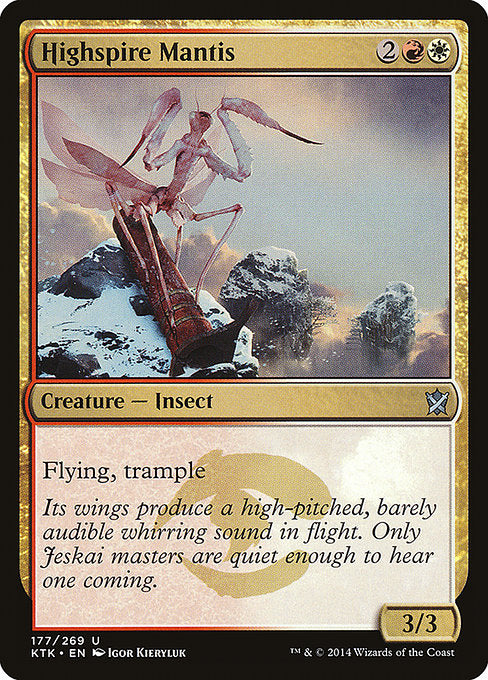 Highspire Mantis (Khans of Tarkir)